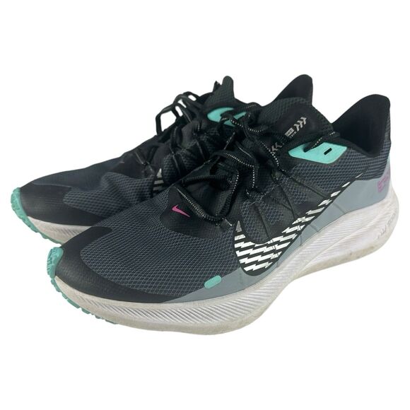 Nike Women's Winflo 7 Shield CU3868-403 Running Shoes size 12 - Picture 2 of 8